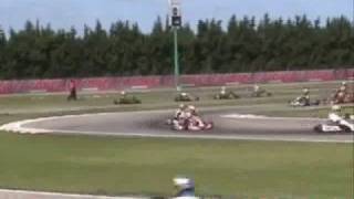 Mondiale karting KF1 Coppa del mondo KF2 2008 [upl. by Ecadnac]