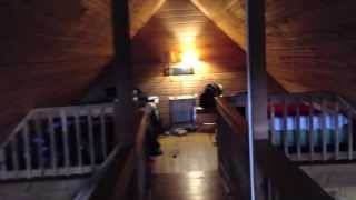 Bass River Resort  Log Cabin Virtual Tour  Steelville Mo [upl. by Norved]