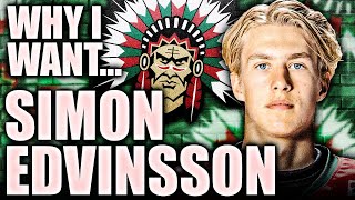 Why I Want Simon Edvinsson  Victor Hedman LITE 2021 NHL Entry Draft Top Prospects News amp Rumors [upl. by Aihsemat]