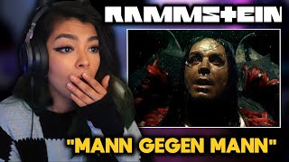 First Time Reaction  Rammstein  quotMann Gegen Mannquot [upl. by Suirada]