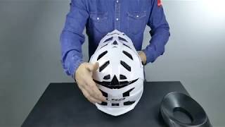 LS2 MX470 Subverter Motocross Helmet Tutorial  GhostBikes [upl. by Kondon607]