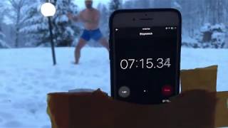 Wim Hof New World Record 3 Hours Wim’s Horse Stance  not Shaolin HS [upl. by Miru]