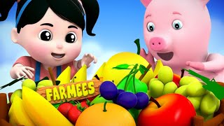 Fruits Song  Fun Videos For Toddlers  Farmees Kids Songs and Nursery Rhymes [upl. by Shermie480]