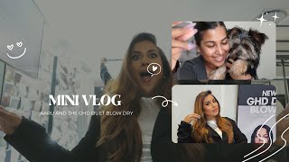 A mini vlog and the GHD duet blow dry [upl. by Lahcear]