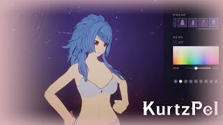 KurtzPel  CBT Character Customization Gameplay Preview 2019 [upl. by Lemrahs]