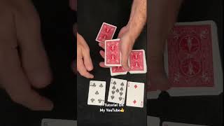 Magic Card Trick  The Easiest Trick I Know magic tutorial shorts [upl. by Halland725]