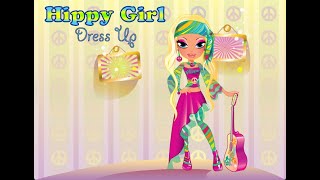 Hippy Girl Dress Up Games For Girls GirlsPrincess [upl. by Anhcar]