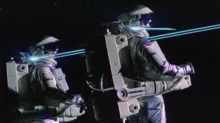 Space Laser Battle HD Moonraker 1979 US Marines Attack Space Station [upl. by Grishilde]