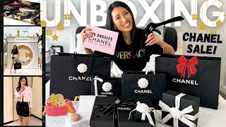 CHANEL HAUL Musthaves from 24C Chanel SALE find  My Designer Belt Collection [upl. by Ikila980]