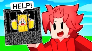 They Trapped Me In A TINY PRISON Roblox Bedwars [upl. by Sackey]