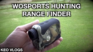 WOSPORTS Hunting Rangefinder 800 Yards [upl. by Nicram]