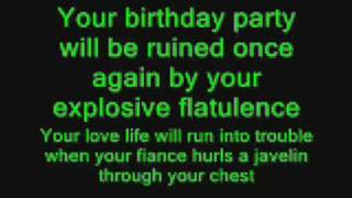 Thats Your Horoscope For Today w lyrics [upl. by Anar106]