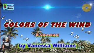 COLORS OF THE WIND karaoke by Vanessa Williams [upl. by Dunn]