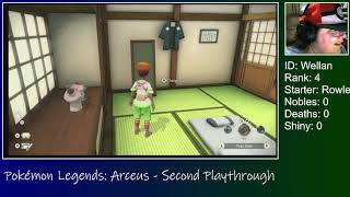 Pokémon Legends Arceus Playthrough Ep 3  To Calm a Lord and go in the marshes [upl. by Claudie]