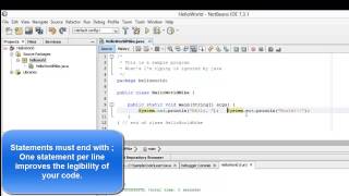 Learn Programming in Java  Lesson 01  Java Programming Basics [upl. by Lobell75]