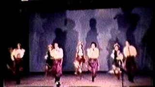 Cossack Dance Zaporosky Hertz Kozachok solo  Hopak [upl. by Gardol]