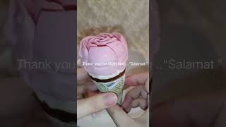 Cornetto Suprise 2022 Dessert Love RoseStrawberry CheeseCake shortsbeta youtubeshorts [upl. by Bibbie882]