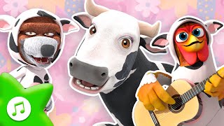 La Vaca Lola ¡NUEVA VERSIÓN 🐮 Canciones Infantiles 👨🏻‍🌾 LA GRANJA DE ZENÓN [upl. by Oina]