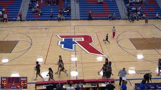 Roncalli High School vs Zionsville Community High School Womens Varsity Basketball [upl. by Kurman]