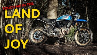 2021 Ducati Scrambler Desert Sled review – on and mildly offroad [upl. by Suvart152]