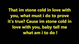 Fiji  Stone cold in love Lyrics [upl. by Eleumas]