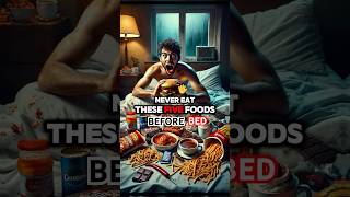 Foods You Should Never Eat Before Bed health healthtips [upl. by Uzia]