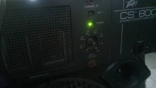 Peavey CS800 Channel B Clipping [upl. by Lebasy]