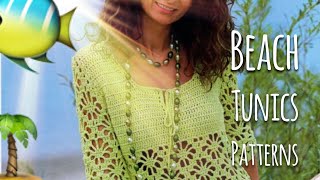 Все на ПЛЯЖ 🏖  Туникисарафаны КРЮЧКОМ  1 часть  Beach tunics patterns [upl. by Mariette]