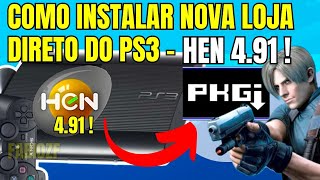 COMO INSTALAR LOJA PKGI ATUALIZADA NO PS3  2024 [upl. by Naujet]