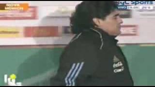 Diego Maradona ahora sí debe saber quién es Thomas Muller [upl. by Cirdek]