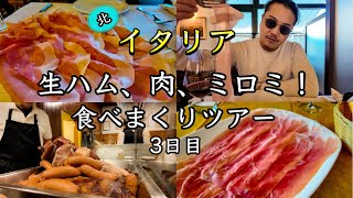 【肉しか勝たん】北イタリア 生ハムの聖地サン•ダニエーレ 寒空トリエステのおでんとビール フリウリ3日目〜San Daniele Trieste in Italy Prosciutto [upl. by Odlanar]