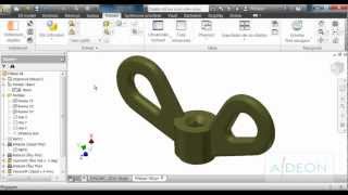 Autodesk Inventor  Řešení příkladu 8  IVNGWC  Inventor World Cup [upl. by Stempien]