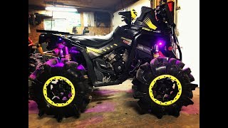 Can Am Renegade 1000 XMR HMF Performance Duals quotBLACKOUTquot [upl. by Saks]