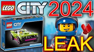 NEW LEAEKD LEGO City 2024 Sets So Many Sets [upl. by Alimrahs881]