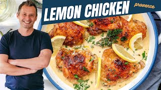 Delicious ProvenceStyle Garlic Lemon Chicken Recipe [upl. by Dasi]