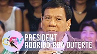 Vice is happy with President Dutertes promise  GGV [upl. by Geraint778]