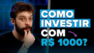 COMO MONTAR UMA CARTEIRA DE INVESTIMENTOS COMPLETA COM R 100000 [upl. by Ebby472]