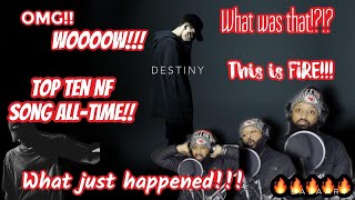 NF  quotDESTINYquot  REACTION  THIS IS A TOP 10 NF SONG ALL TIME [upl. by Gib]