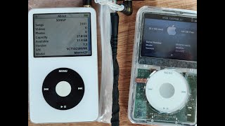 รีวิวแนวเสียงของ iPod classic gen 55 dac chip wolfson WM8758  vs gen 7 Cirrus Audio chip [upl. by Donahue]