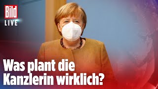 🔴 CoronaKrise Merkel in Geheimsitzung „Uns ist das Ding entglitten“  BILD LIVE [upl. by Knowles]