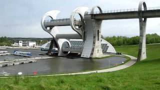 Falkirk wheel timelapse [upl. by Ecnarrot879]