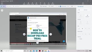 How to Download Recap Pro Free Trial [upl. by Ynafetse]