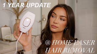 1 YEAR AT HOME LASER HAIR REMOVAL UPDATE REGROWTH IS IT FOR EVERYONE [upl. by Ellehsal]