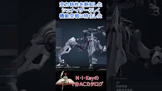 【AC6】N・I・key（エヌアイキー）の1分ACカタログ、シュナイダー「LAMMERGEIER」 shorts アーマードコア ac6 [upl. by Haimrej182]