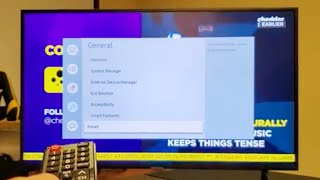 How to Factory Reset Back to Original Settings on Samsung Smart TV [upl. by Lehsar921]