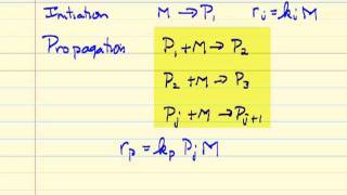 Polymerization in a CSTR Part 1 [upl. by Omle370]