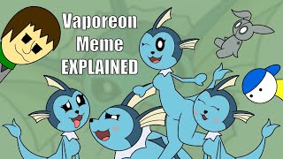 The Vaporeon Meme EXPLAINED Animated  Better Version [upl. by Maze]