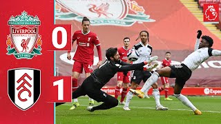 Highlights Liverpool 01 Fulham  Firsthalf goal the difference at Anfield [upl. by Togram]