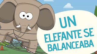 Un Elefante se Balanceaba  Canciones infantiles  Toobys [upl. by Ergener840]