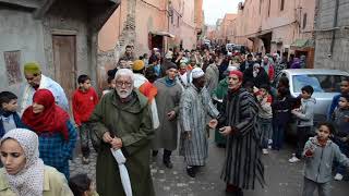 Moussem Hmedcha Kharga Zaouia lBouzaouia Marrakech 19 Jan 2014 [upl. by Nets]